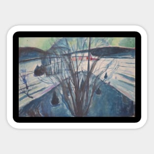 Edvard Munch Sticker